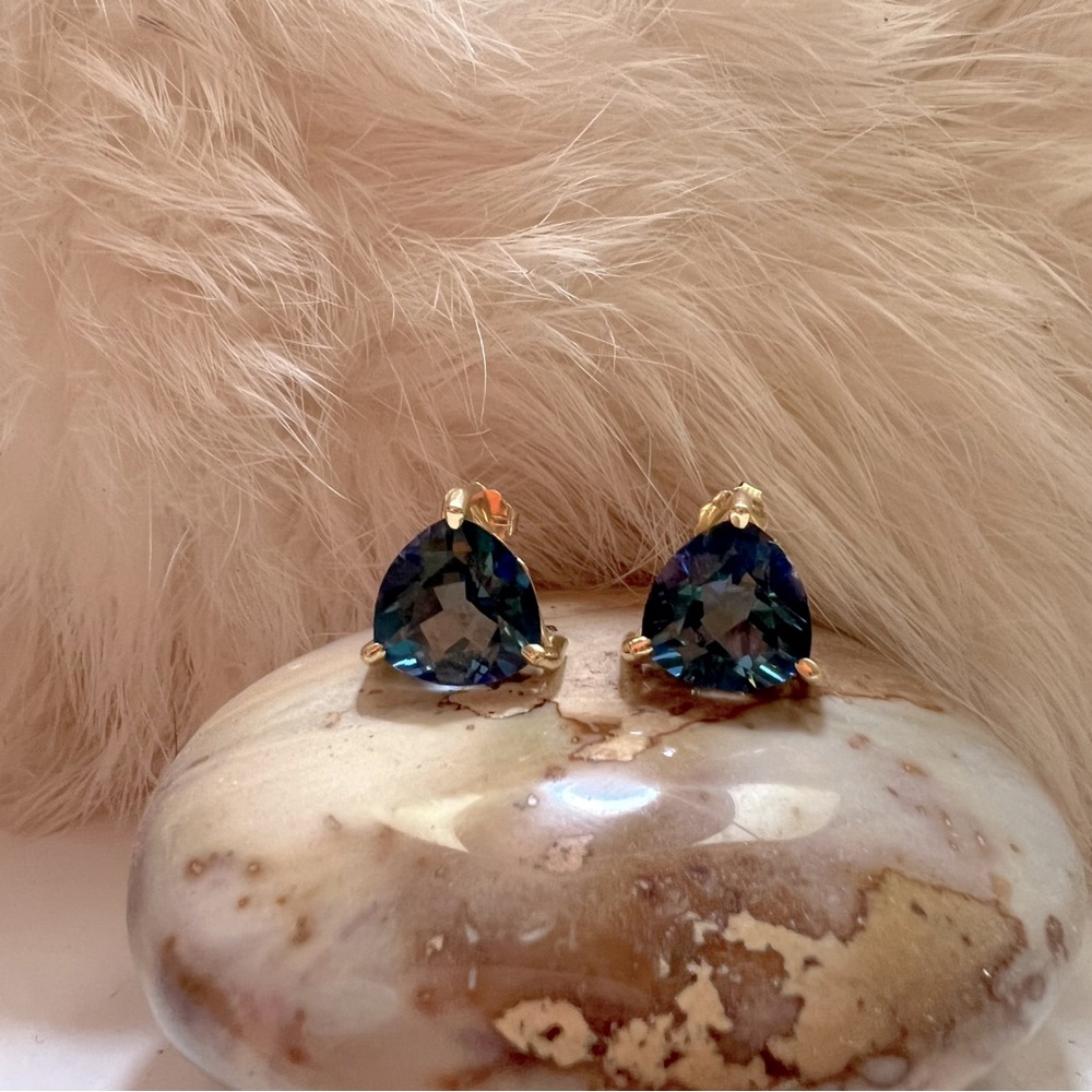 Stunning Mystic Topaz Earrings